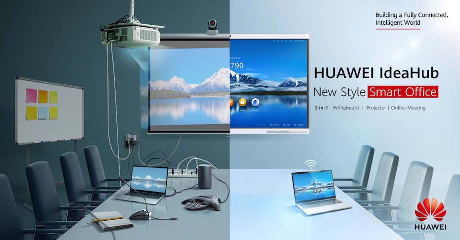 Date alla vostra azienda un'immagine smart, lavora smart con l'HUAWEI IdeaHub. L'IdeaHub di HUAWEI è LO strumento d'ufficio: Con uno schermo fino a 86" di design elegante con microfono integrato, altoparlante e telecamera in qualità 4K ogni videoconferenza sarà un successo. Come Interactive Whiteboard consente una facile collaborazione nelle riunioni grazie al riconoscimento intelligente della scrittura, mentre il Wireless Sharing permette di connettere i vostri collaboratori e partner indipendentemente dal luogo in cui si svolgono le riunioni. Le sale riunioni, gli uffici o l'area d'ingresso della vostra azienda si trasformano in stanze smart