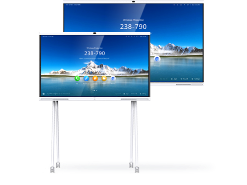 monitor lavagna IdeaHub LIM Date alla vostra azienda un'immagine smart, lavora smart con l'HUAWEI IdeaHub. L'IdeaHub di HUAWEI è LO strumento d'ufficio: Con uno schermo fino a 86" di design elegante con microfono integrato, altoparlante e telecamera in qualità 4K ogni videoconferenza sarà un successo. Come Interactive Whiteboard consente una facile collaborazione nelle riunioni grazie al riconoscimento intelligente della scrittura, mentre il Wireless Sharing permette di connettere i vostri collaboratori e partner indipendentemente dal luogo in cui si svolgono le riunioni. Le sale riunioni, gli uffici o l'area d'ingresso della vostra azienda si trasformano in stanze smart