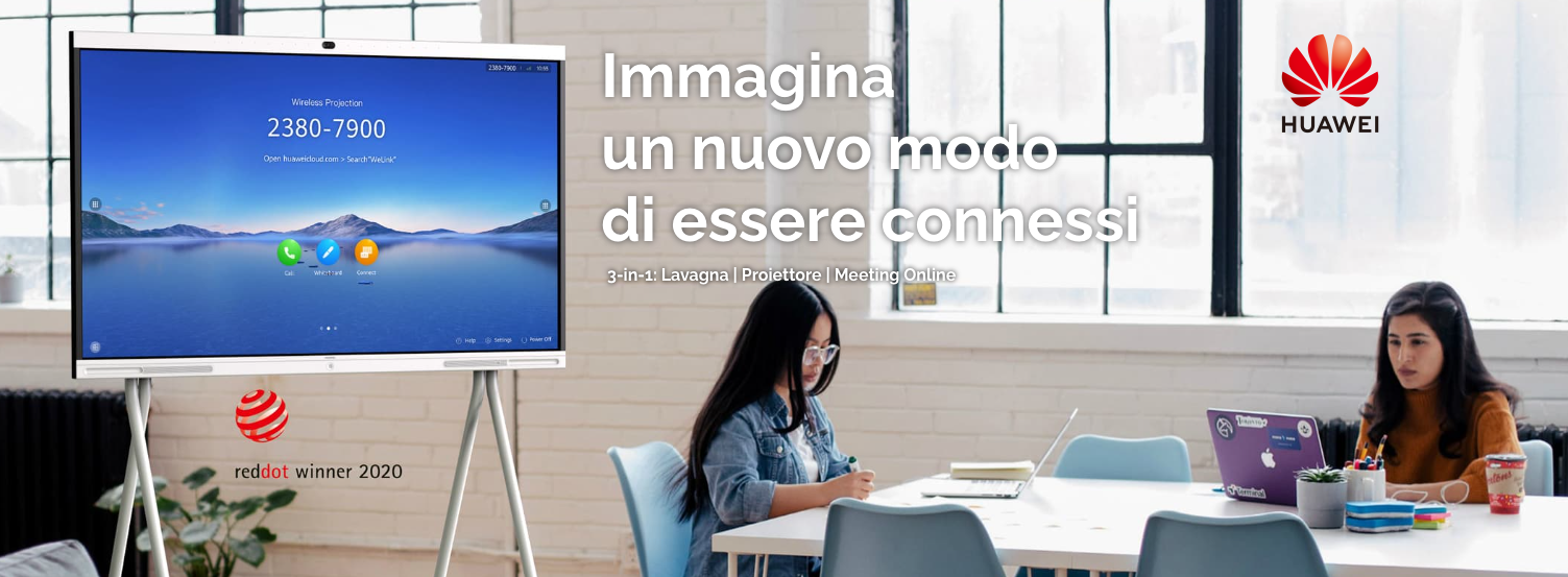 Abbiamo in esclusiva per la vendita in Italia la lavagna interattiva Idea Hub Huawei che va a sostituire i tradizionali sistemi di videoconferenza e di condivisione in real time di file di ogni genere, inoltre registra, traduce e verbalizza in automatico le conversazioni tra gli utenti. Perché pensiamo che possa essere un’innovazione efficace per VOI? Perché si tratta di una straordinaria soluzione software e hardware con una metodologia innovativa, in grado di facilitare il coordinamento attraverso il team working di personale e punti vendita: si potrà ottenere la massima produttività & efficienza all’interno di un ambiente di lavoro caratterizzato da un profondo senso di appartenenza. In data 30 Aprile, venerdì, organizzeremo un webinar di presentazione del prodotto a tutti i clienti interessati e sarei felice di avervi come ospite. Rimango a vostra disposizione per un meeting a voi dedicato o se desiderate approfondire di persona i plus di questo fenomenale strumento. Allego il LINK della nostra pagina on line di presentazione. https://www.noleggiovr.it/vendita-huawei-ideahub/